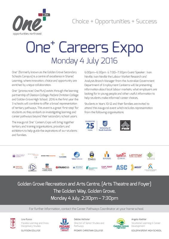 One+ Careers Expo 2016 One+ Careers Expo 2016